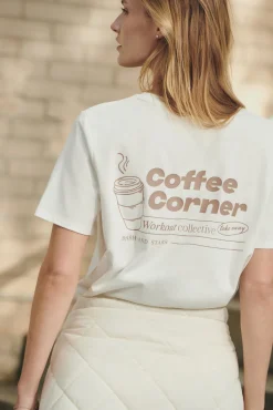 Camiseta manga corta algodón blanco