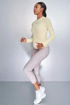 Camiseta manga larga amarillo