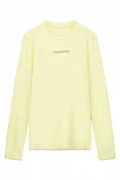 Camiseta manga larga amarillo