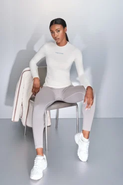 Camiseta manga larga blanco