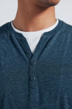 Camiseta manga larga cuello panadero