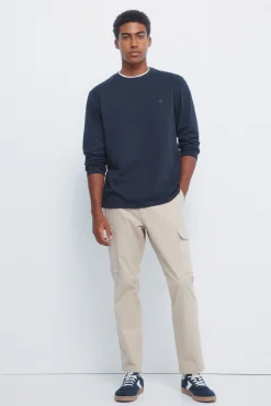 Camiseta manga larga doble melange