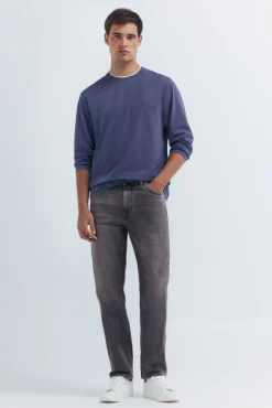 Camiseta manga larga doble melange