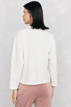 Camiseta manga larga logo tacto suave activewear