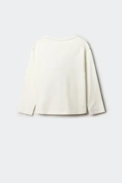 Camiseta manga larga perro niña