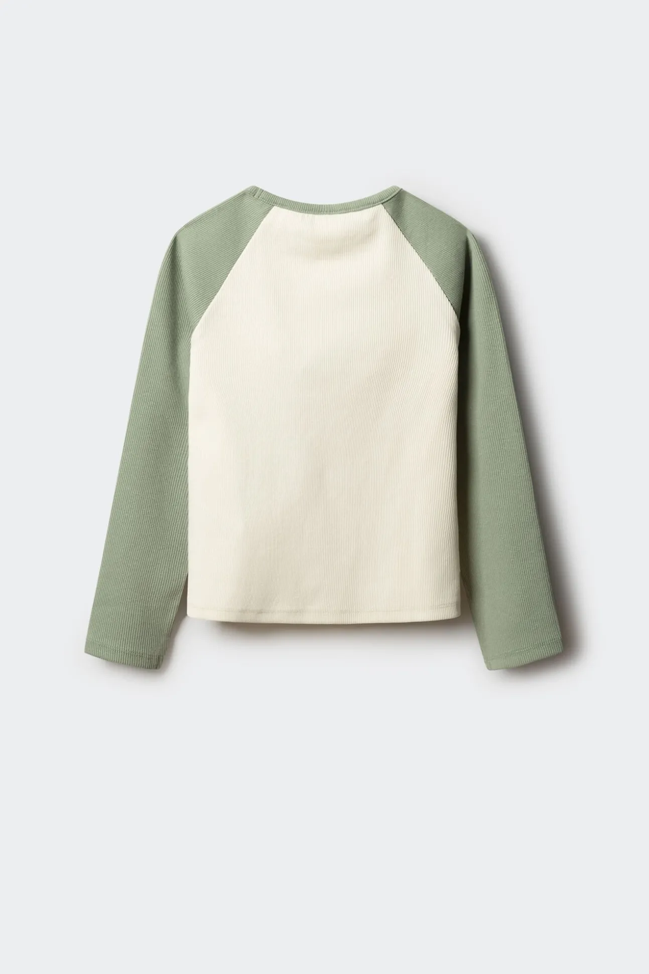 Camiseta manga larga rib niña