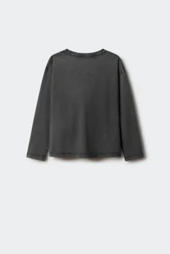 Camiseta manga larga Rolling stones niña.