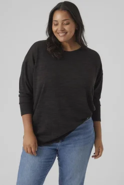 Camiseta manga larga talla grande