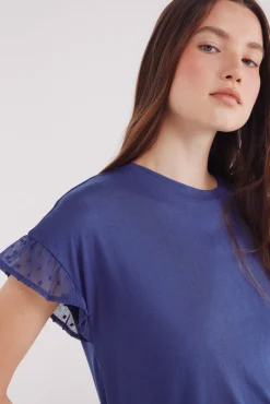 Camiseta manga volante plumeti