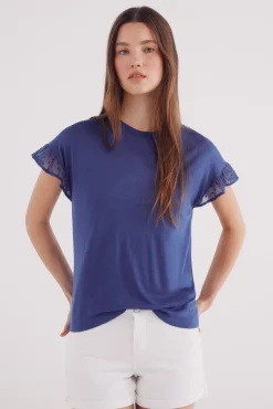 Camiseta manga volante plumeti