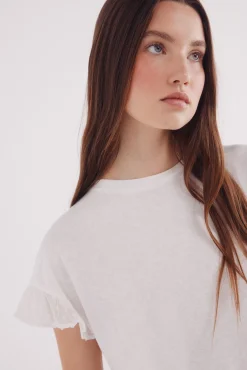 Camiseta manga volante plumeti