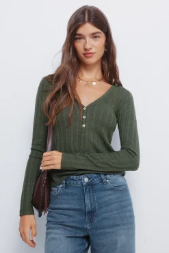 Camiseta panadera punto cortado