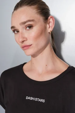 Camiseta tejido extra suave negra