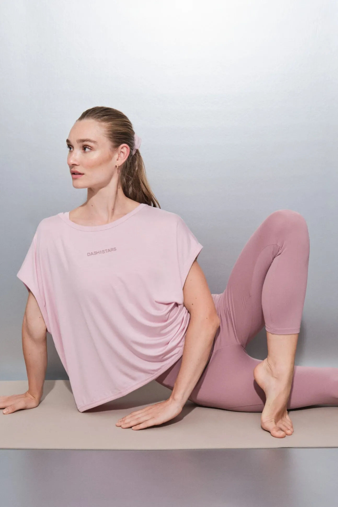 Camiseta tejido extra suave rosa