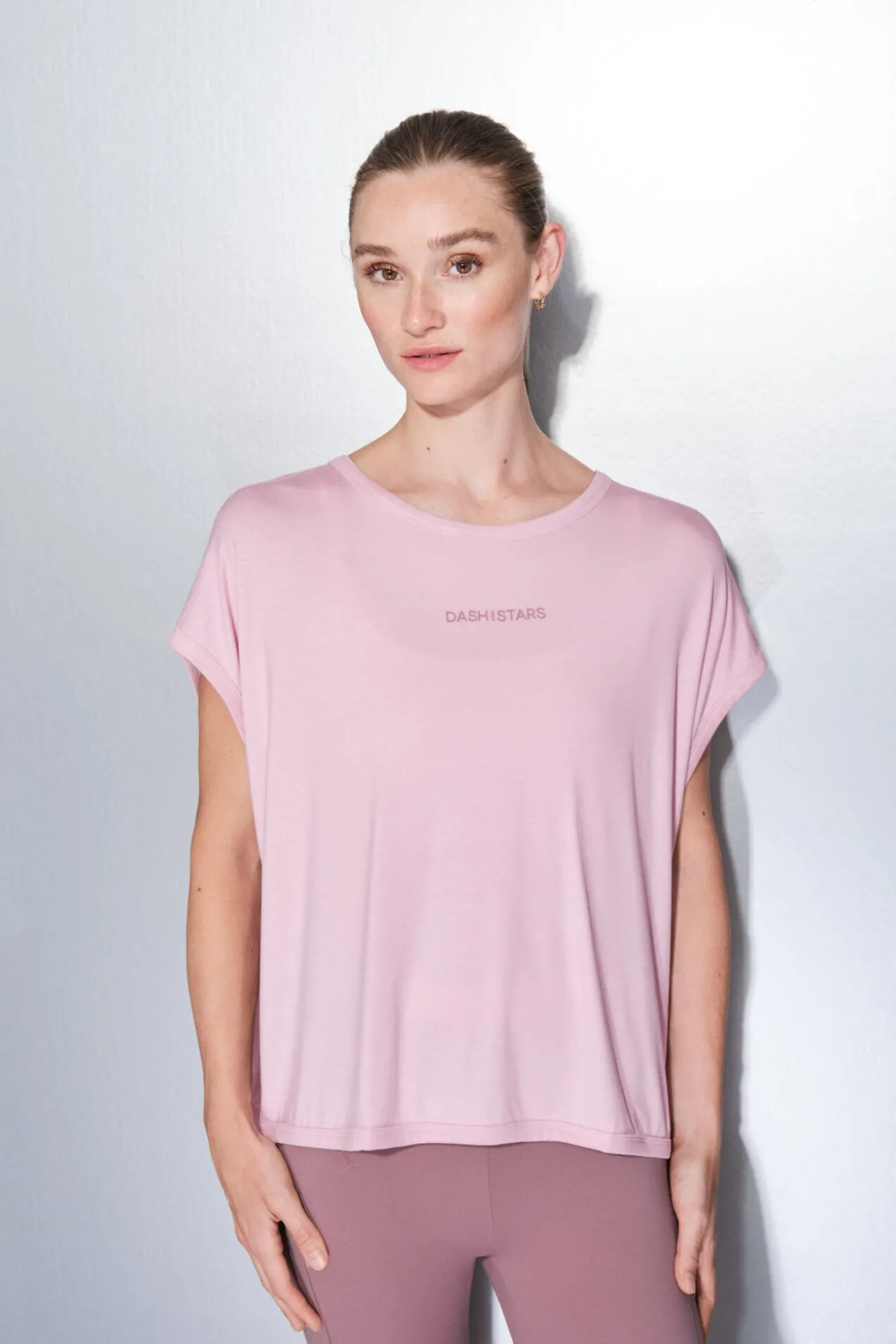 Camiseta tejido extra suave rosa