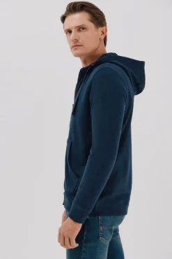 Cardigan con capucha