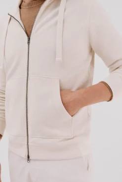 Cardigan con capucha