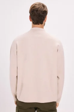 Cardigan de punto cremallera