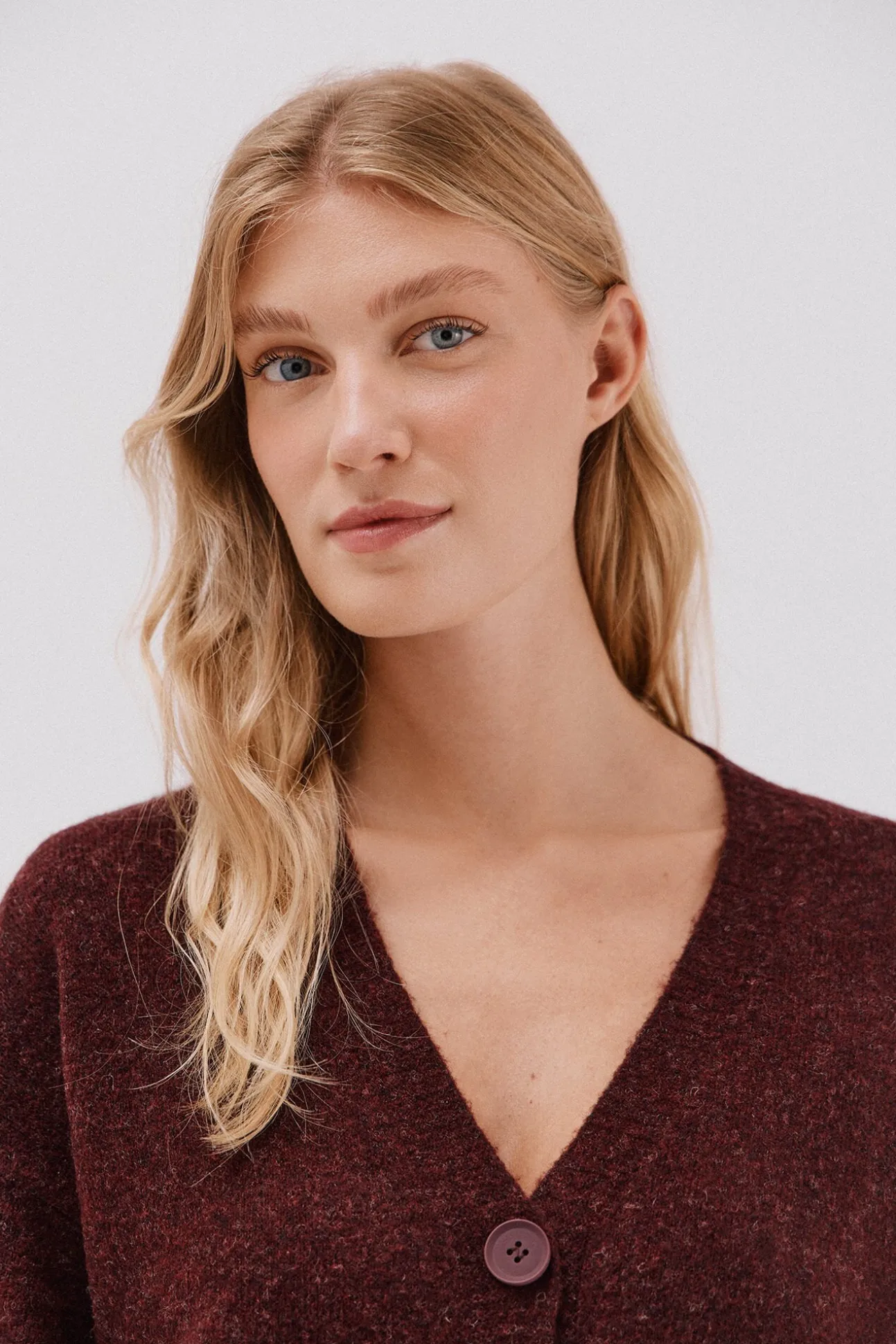 Cardigan largo bolsillos