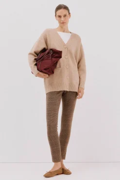 Cardigan largo bolsillos