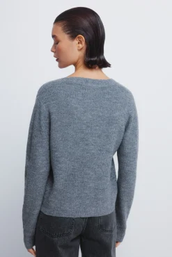 Cardigan lazos brillo