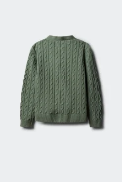 Cardigan varsity niña