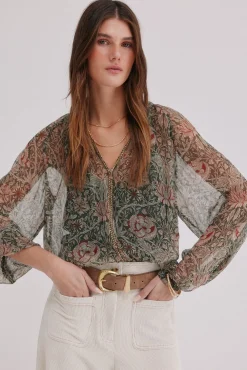 Carolina. Blusa estampada