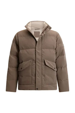 Cazadora acolchada con detalle de bolsillo