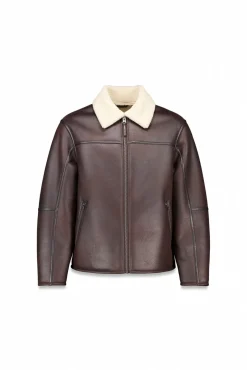 Cazadora aviador efecto ante doble faz