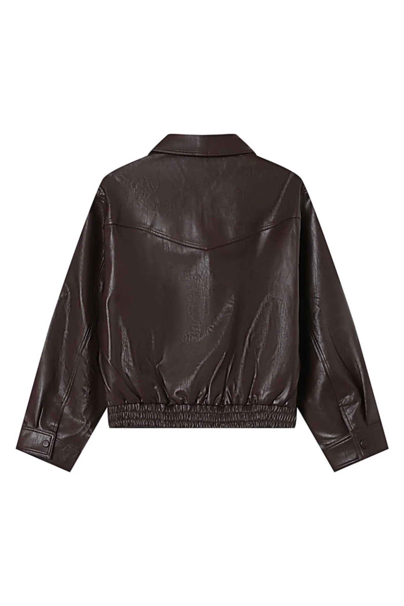 Cazadora bomber en cuero