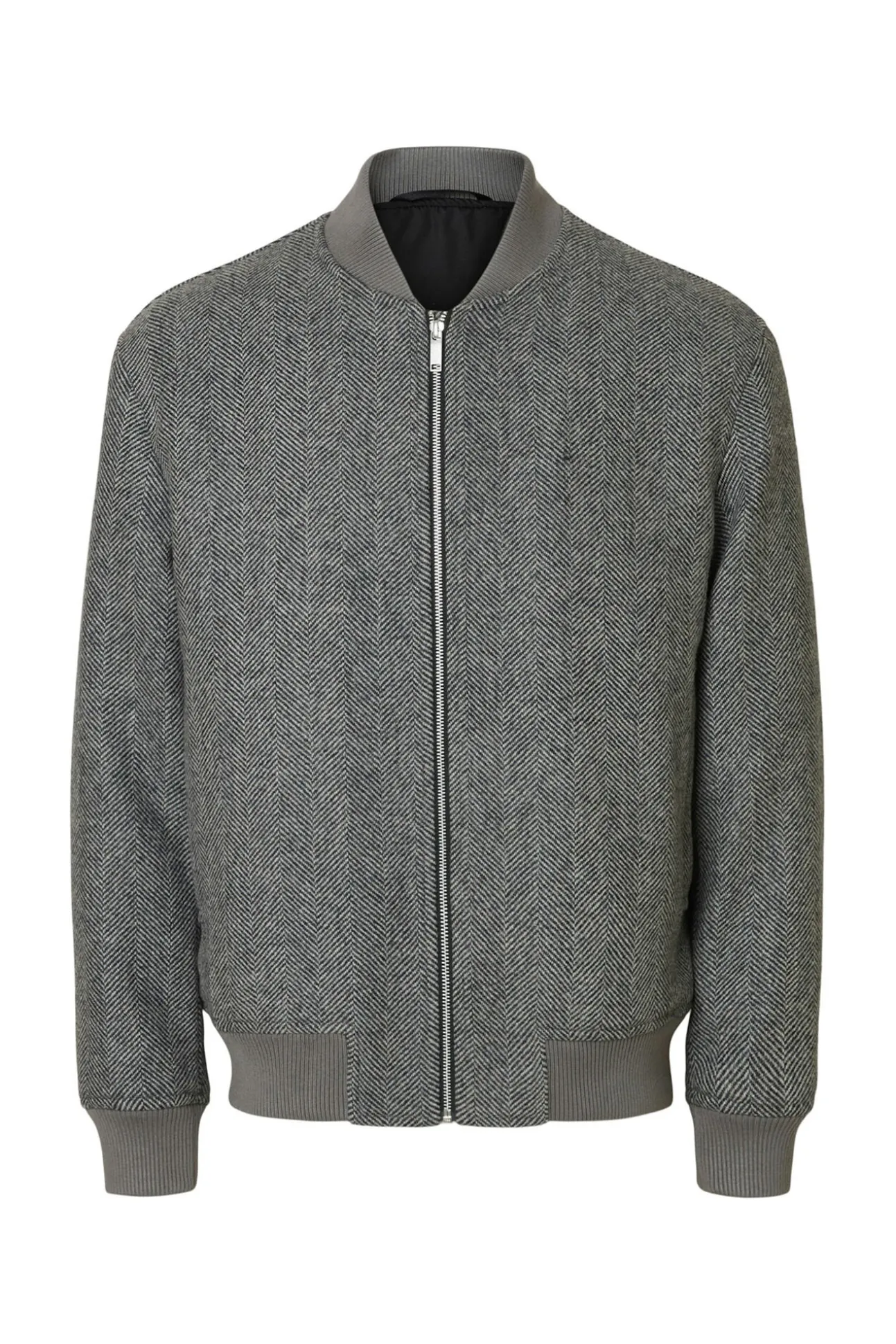 Cazadora bomber lana