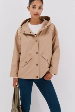 Cazadora corta botones automáticos