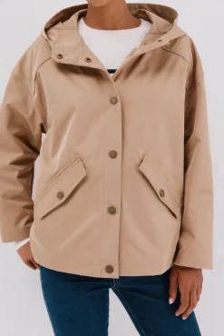 Cazadora corta botones automáticos