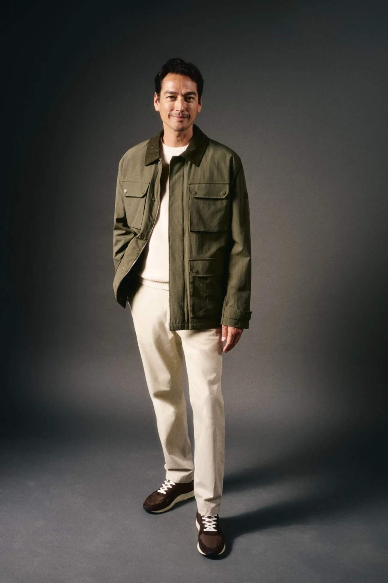 Cazadora cuatro bolsillos