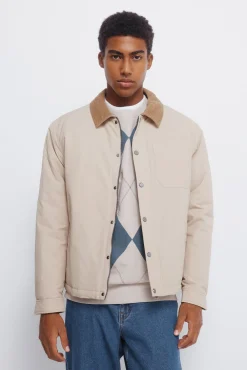 Cazadora cuello pana