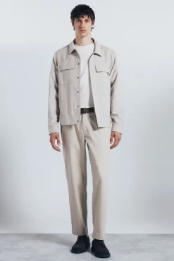 Cazadora efecto ante