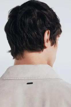 Cazadora efecto ante