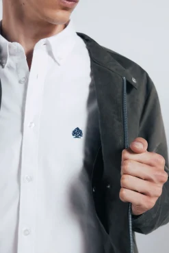 Cazadora efecto ante