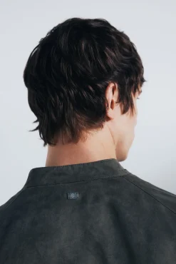 Cazadora efecto ante