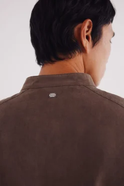 Cazadora efecto ante microperforados