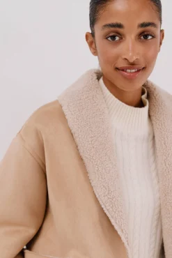 Cazadora efecto doble faz