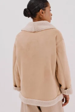 Cazadora efecto doble faz