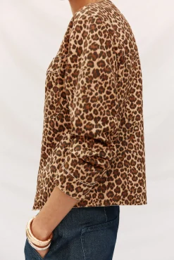 Cazadora efecto piel