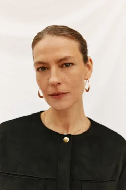 Cazadora efecto piel