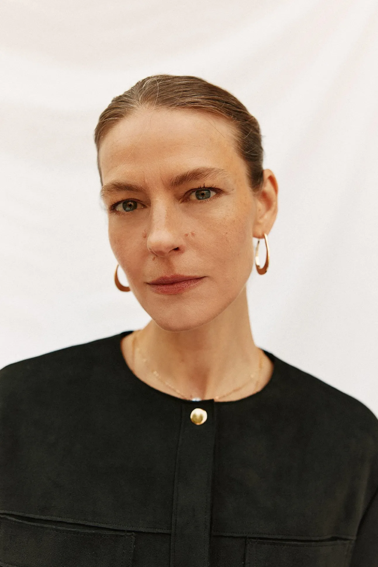 Cazadora efecto piel