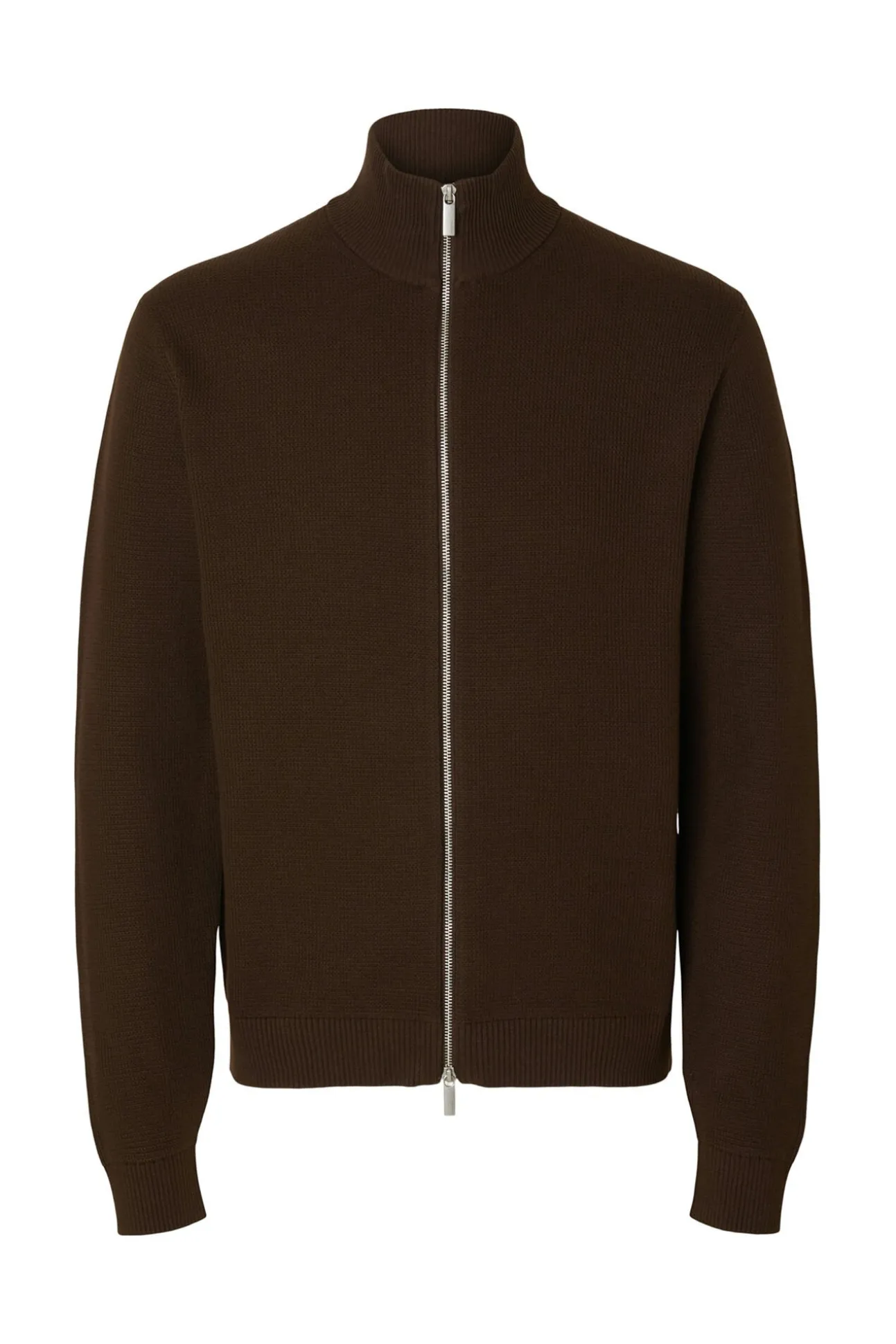 Cazadora punto cremallera 100% algodón orgánico