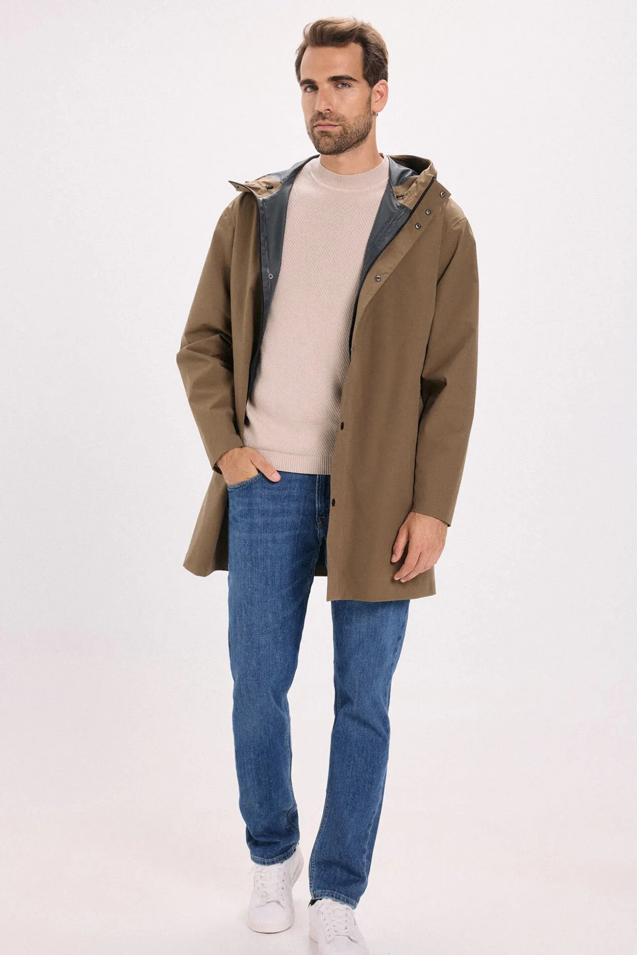 Cazadora regular fit waterproof