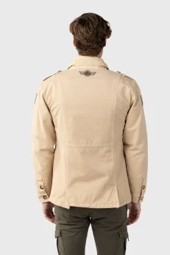 Cazadora Sahariana Con Parches