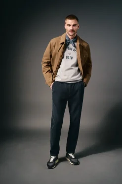 Cazadora worker cuello pana