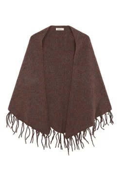 Chal grueso flecos